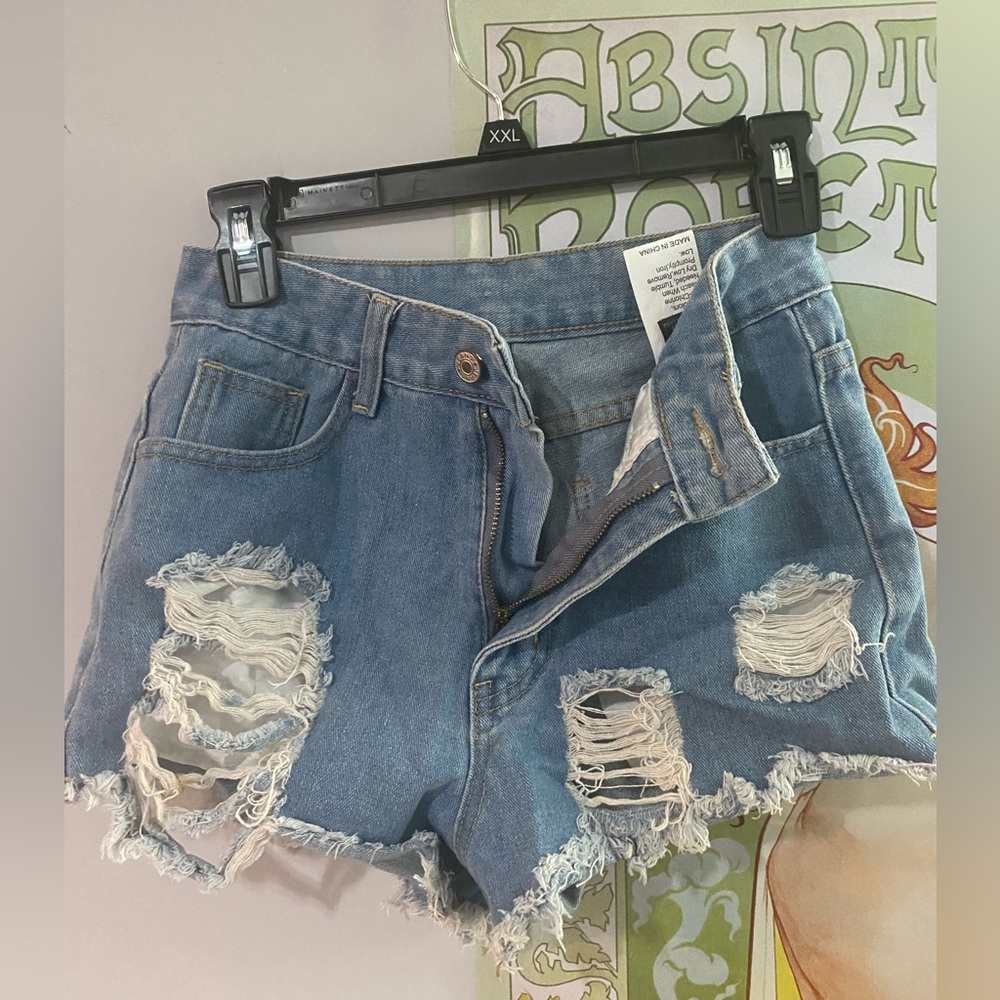 High waisted shorts